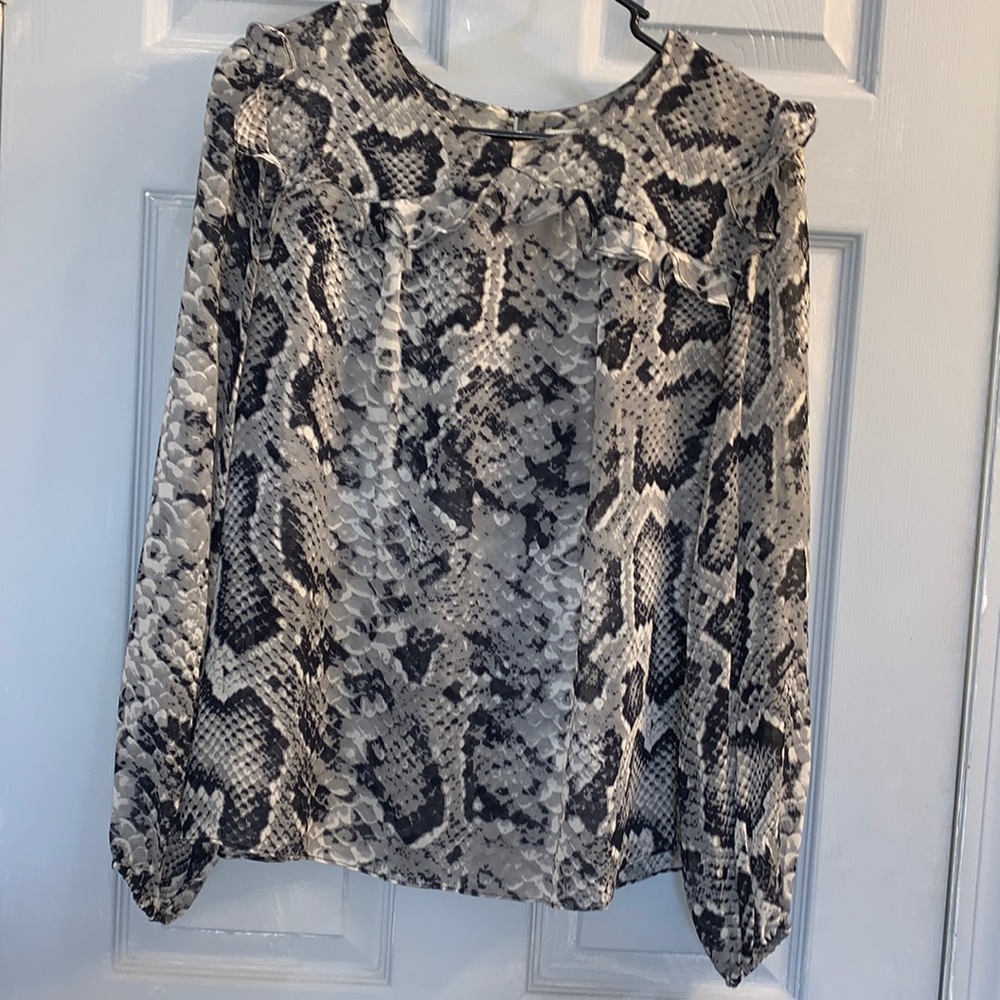 NIEVES LAVI SILK BLOUSE
